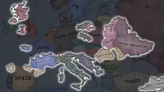 What if all Nations were independent and in alliance with the country liberated them -Hoi4 Timelapse