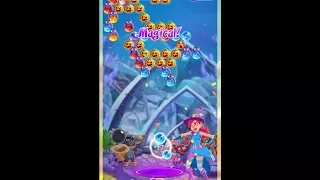 Bubble Witch 3 Saga Level 382 (with Star Cat Eri, then without)