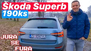 Za klasu veći! Škoda Superb Combi - Jura se fura