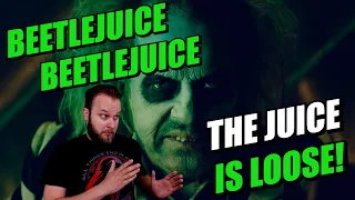 BEETLEJUICE BEETLEJUICE TRAILER REACTION | THE JUICE IS LOOSE!