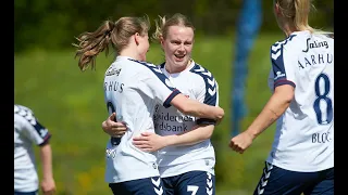 AGF Kvindefodbold: Dobbelt målscorer i 2-0 sejr havde øvet frisparksmål