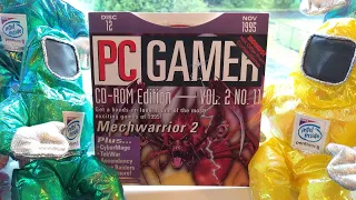 S&P Plays the Nov '95 PC Gamer CD-ROM on a 133MHz Pentium - MechWarrior 2, TekWar and more! LONG CUT