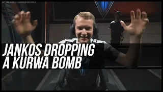 [EU LCS] Jankos dropping a Kurwa Bomb after insane ending