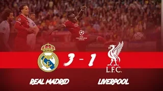 Real Madrid vs Liverpool 3-1 Champions League 2018 final full highlights all goals