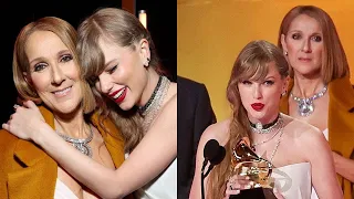 Taylor Swift & Céline Dion's Heartwarming Grammy Moment