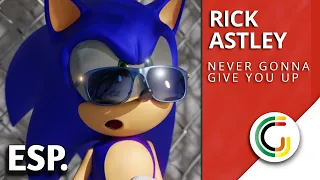 [Music Video] Never Gonna Give You Up, but it's Sonic - Graphy | [Fandub Español]