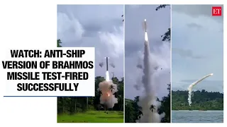 Anti-ship version of BrahMos supersonic cruise missile test-fired successfully