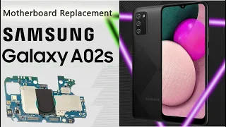 Samsung A02s SM-A025 Motherboard Replacement Tutorial - Wymiana płyty głównej