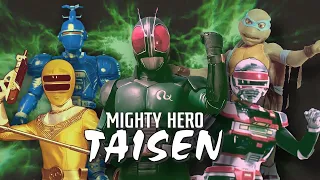 Mighty Hero Taisen | SABAN’s American adaptation of Super Hero Taisen (Morph & Roll Call)