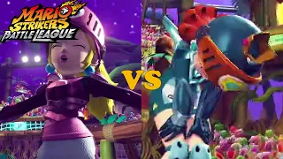 Mario Strikers: Battle League - Team Peach vs Team Daisy - Jungle Retreat