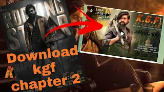 KGF Chapter 2 Full Movie Hindi Dubbed | Yash Sanjay Dutt | Blockbuster Movie