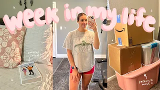 spring week in my life 💐✨📦 dental hygiene, life updates, packing to move