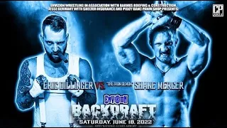 Envizion Wrestling BACKDRAFT 06.18.22 - Eric Dillinger vs. Shane Mercer
