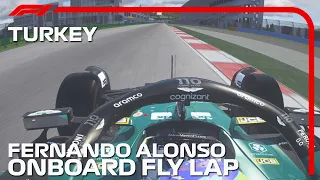 F1 2023 Fernando Alonso Onboard Lap Around Istanbul Park - Turkey | AssettoCorsa