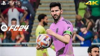 EA FC 24 - Al Nassr vs Inter Miami Ft. Messi, Ronaldo, | Club Friendly | PS5™ [4K60FPS]