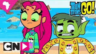 Titans vs. Pollution | Teen Titans Go! | Cartoon Network Africa