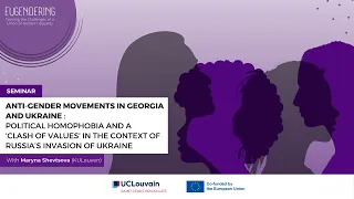Anti-gender movements in Georgia and Ukraine : political homophobia and a 'clash of values'