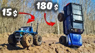 A $15 monster is MUCH BETTER than a $180 4x4... RC OFFroad 4x4 April 1st!