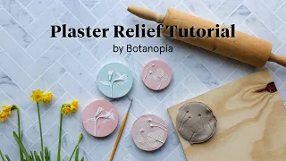 Plaster Relief tutorial by Botanopia