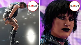 WWE 2K24 Vs. WWE 2K23 6 Female Superstars Compared