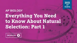 2021 Live Review  6 | AP Biology | Everything You Need to Know About Natural Selection: Part 1