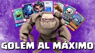 GOLEM NIVEL MÁXIMO ¡Sacamos la Bestia a pasear! | Clash Royale con TheAlvaro845 | Español