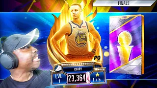 PINK DIAMOND STEPH CURRY In FINALS PACK OPENING! NBA 2K Mobile Season 3