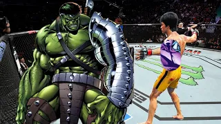 UFC4 Bruce Lee vs Cyber Hulk EA Sports UFC 4 rematch