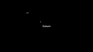 Saturn from my backyard in Idaho