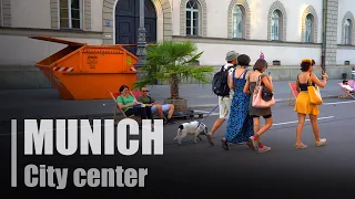 City center: Sommerfestival, Marienplatz, Frauenkirche, Hofbräuhaus  | Munich (München) | Germany 🇩🇪