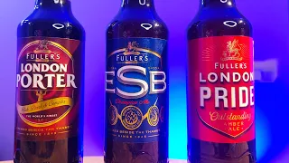 Fuller's London Pride, Porter and ESB Beer Review