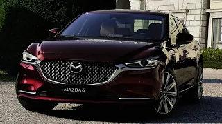 Mazda 6 2023 Detalles Interiores y Exteriores (SEDAN de LUJO)