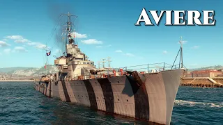 World of Warships: Aviere - Exhaust Smokescreen is Awesome