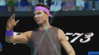 AO Tennis 2 (PS5 60FPS)(VETERAN LEVEL) RAFA, I IMPLORE YOU PLEASE PLAY ROLAND GARROS 2022! - PT 165