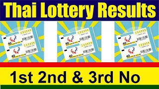 1st Thai lottery result - Today Thai Lottery Result 16-06-2023 -Thailand lottery result #lotterythai