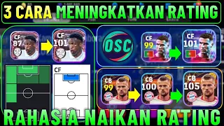 3 CARA RAHASIA MENINGKATKAN RATING BOOSTING & BOOSTER POSISI PEMAIN DI EFOOTBALL 2024 MOBILE