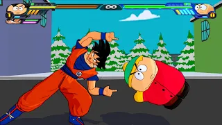 Goku and Eric Cartman FUSION | DRAGON BALL MEET SOUTH PARK | DBZ Tenkaichi 3 (MOD)