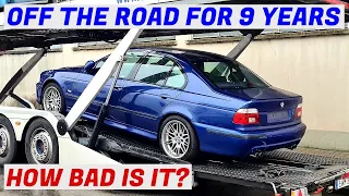 Delivery & Inspection - Garage Find V8 BMW E39 M5 - Project Skövde: Part 2