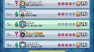 FLAWLESS 25-0 IN ROYAL TOURNAMENT with *BEST* DECK - Clash Royale