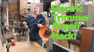 Small Black & Decker Electric Trimmer Repair Hack! Why throw it out when it can still be useful?