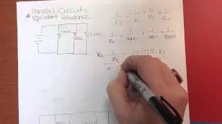 Calculating Equivalent Resistance for a Parallel Circuit