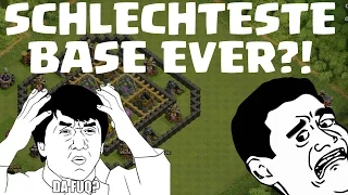 SCHLECHTESTE BASE EVER? || CLASH OF CLANS || Let's Play CoC [Deutsch/German HD]