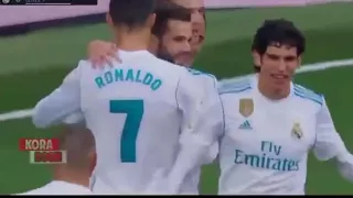 اهداف ريال مدريد و اشبيلية (5-0) رؤوف خليف هدف اشرف حكيمي 9/12/2017 الدوري الاسباني كريستيانو يتألق