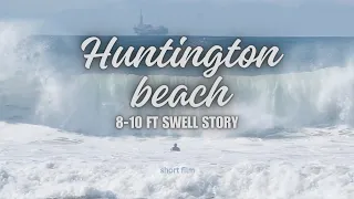 8-10 ft Winter Swell Story (02|18|24) | Huntington Beach, CA  USA