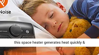 Ceramic Space Heater, 3 Modes 1500w750w Portable Heater Fan, Heating Electric Personal Review