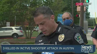 3 killed in shooting at Austin apartment complex; manhunt launched for suspect