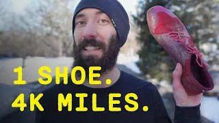 SHOE LAST / barefoot runs more miles for less money