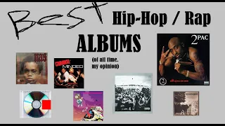 Top 50 BEST Hip Hop / Rap Albums (My Opinion)