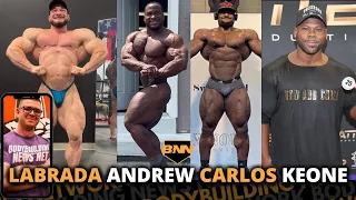 Hunter Labrada Unbeatable + Carlos Thomas Hiding condition + Keone Not shredded Texas Pro Preview