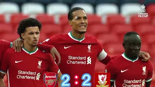 FULL PENALTY SHOOTOUT | Arsenal vs Liverpool | FA Community shield 2020